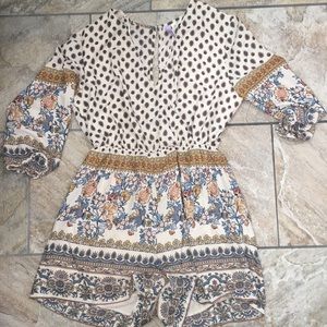 Alya Crossbody Romper